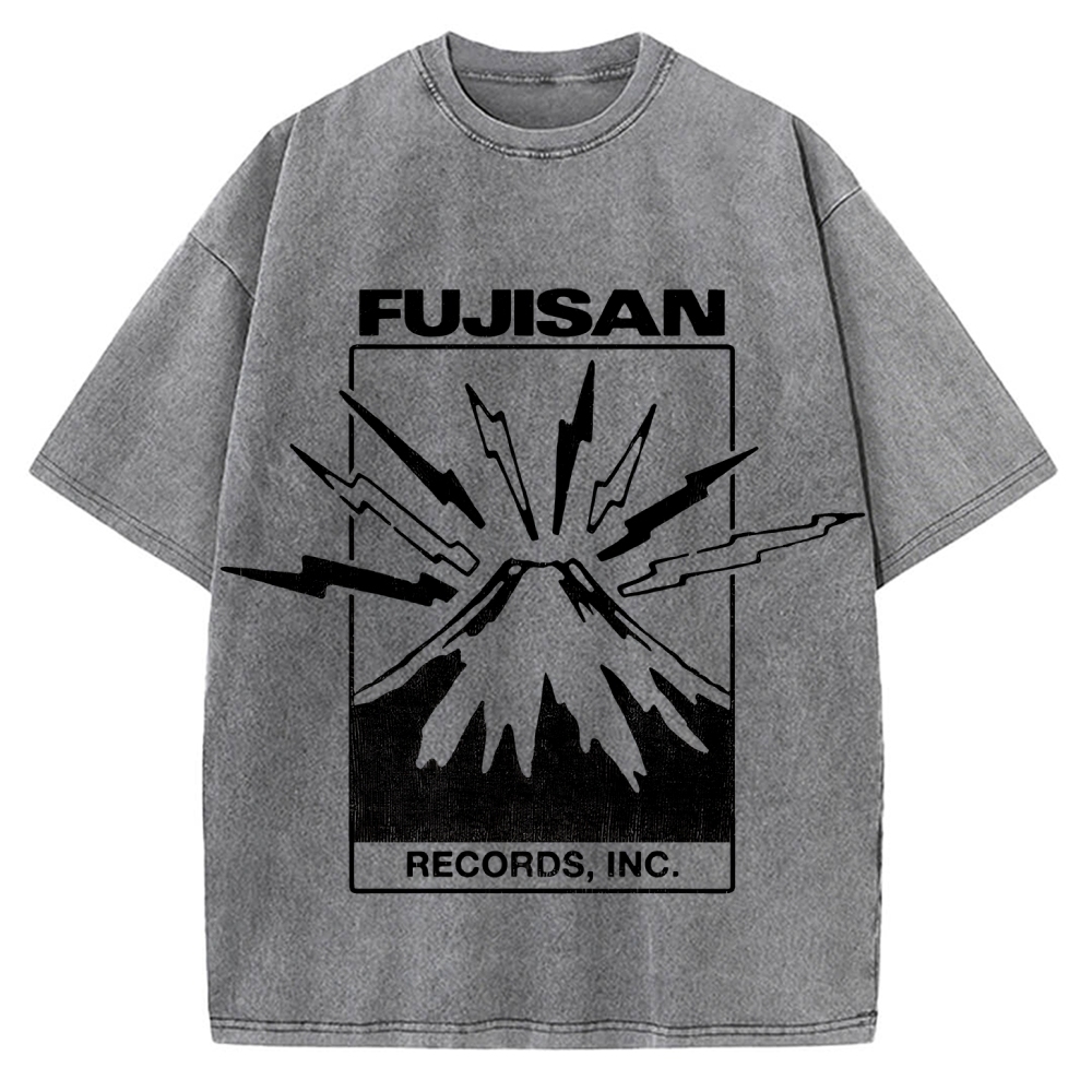 Fujisan Mountain Vintage Washed T-shirt