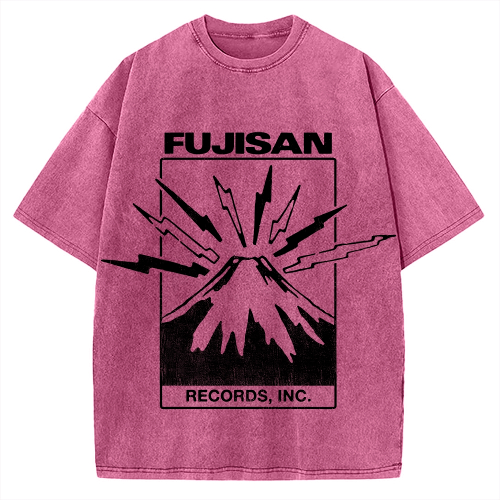 Fujisan Mountain Vintage Washed T-shirt