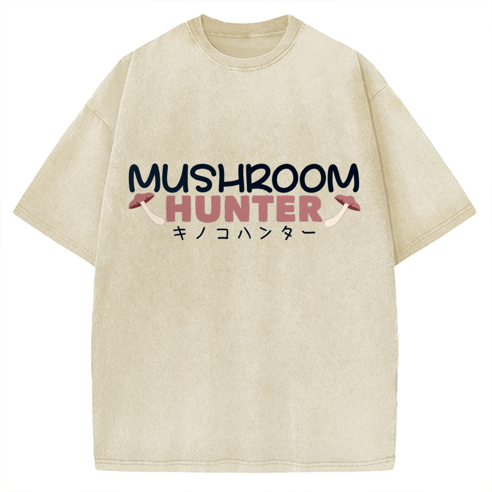 Mushroom Hunter Vintage Washed T-shirt