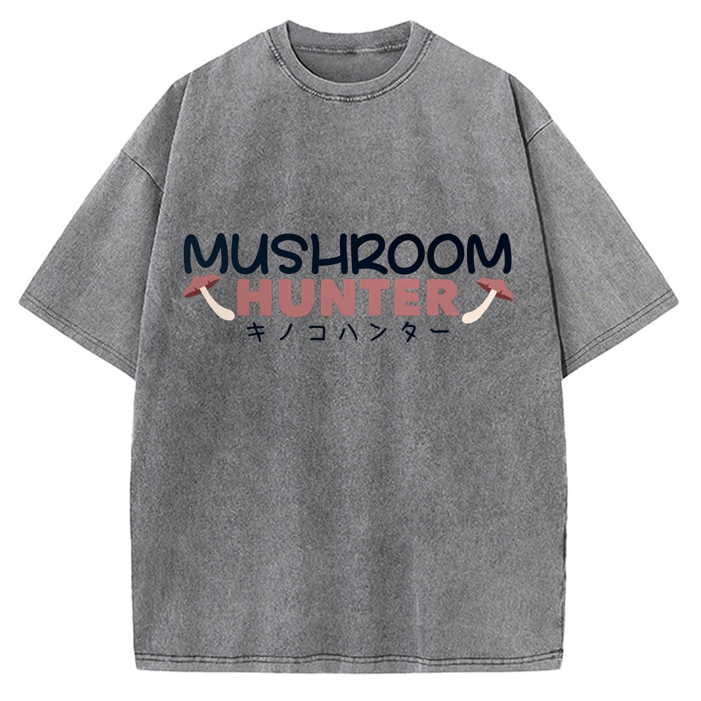 Mushroom Hunter Vintage Washed T-shirt