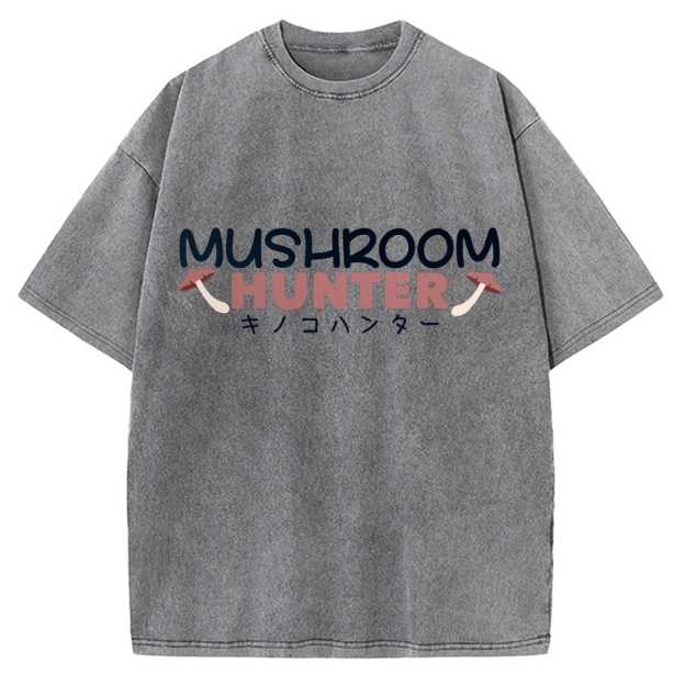 Mushroom Hunter Vintage Washed T-shirt