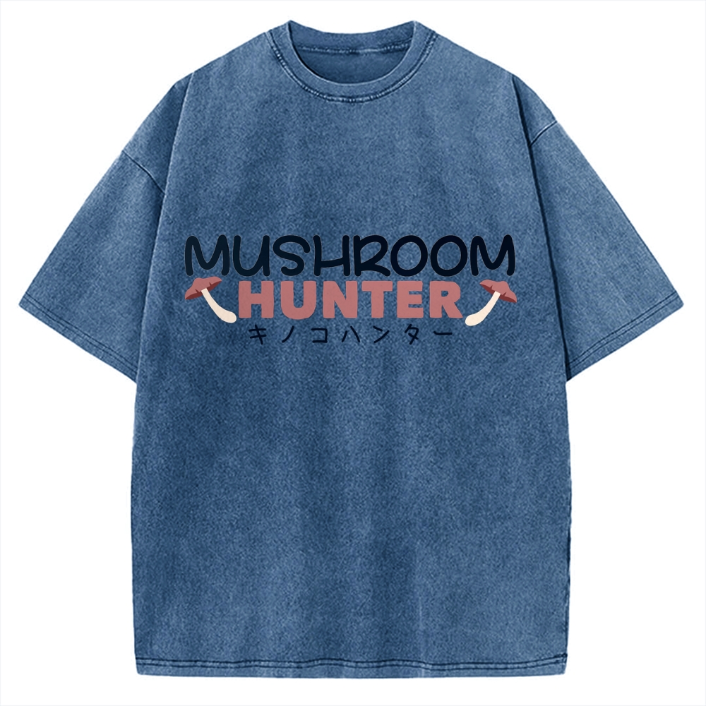Mushroom Hunter Vintage Washed T-shirt