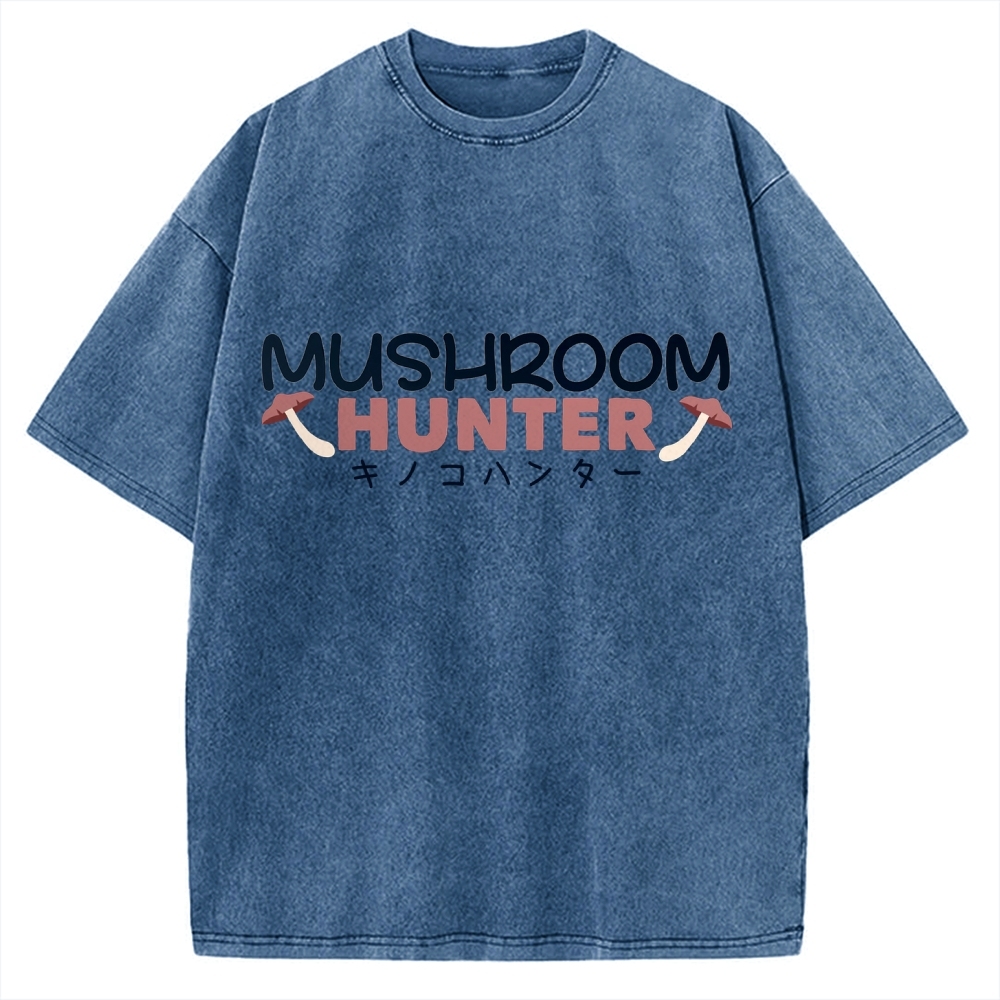Mushroom Hunter Vintage Washed T-shirt
