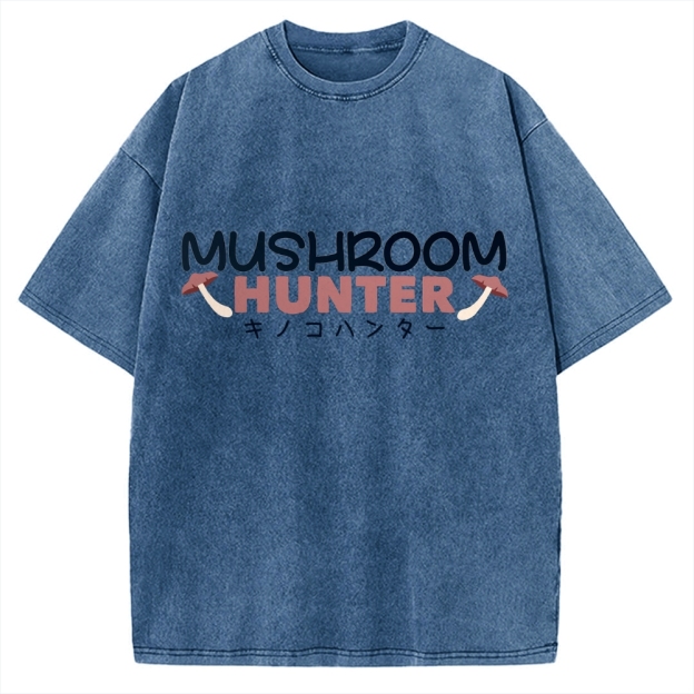 Mushroom Hunter Vintage Washed T-shirt