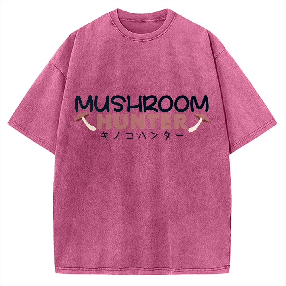 Mushroom Hunter Vintage Washed T-shirt