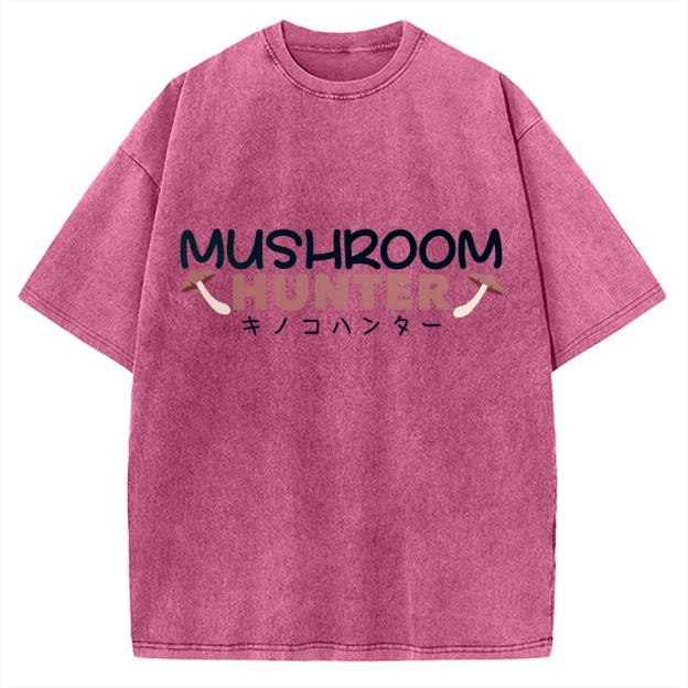 Mushroom Hunter Vintage Washed T-shirt