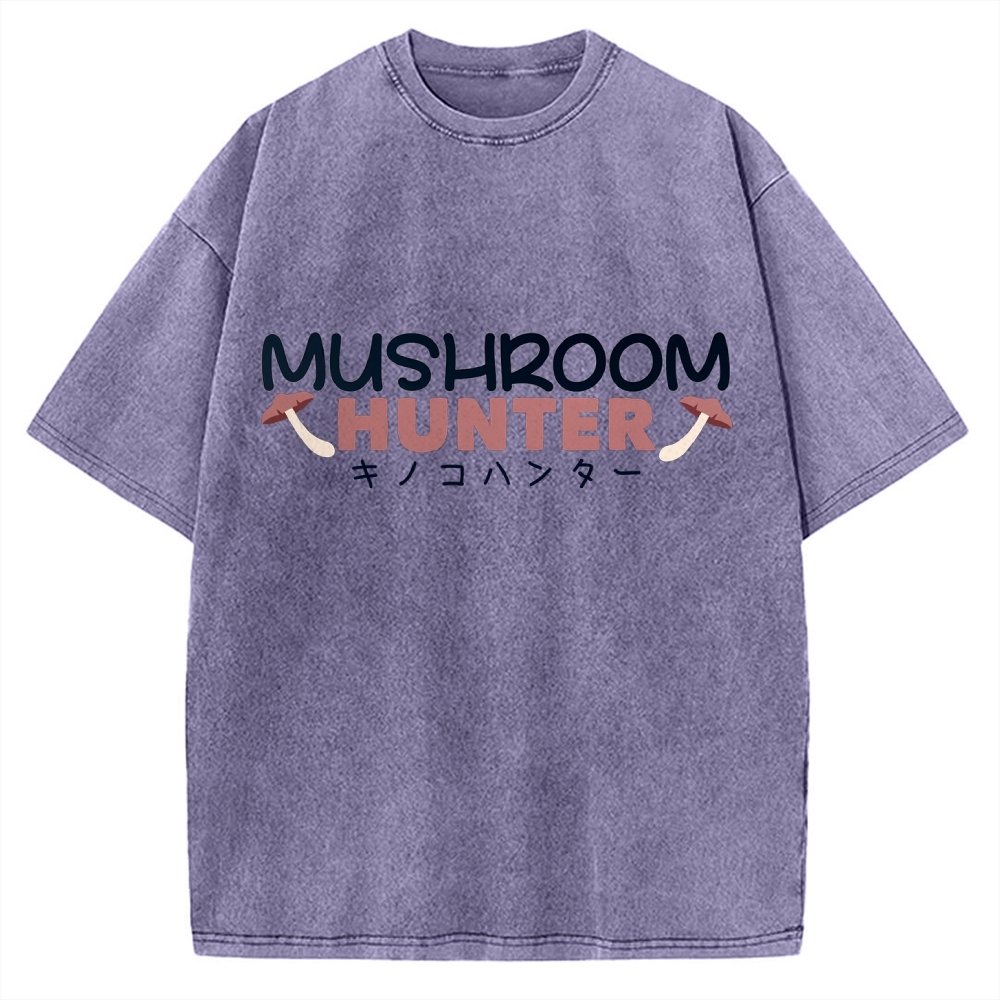 Mushroom Hunter Vintage Washed T-shirt