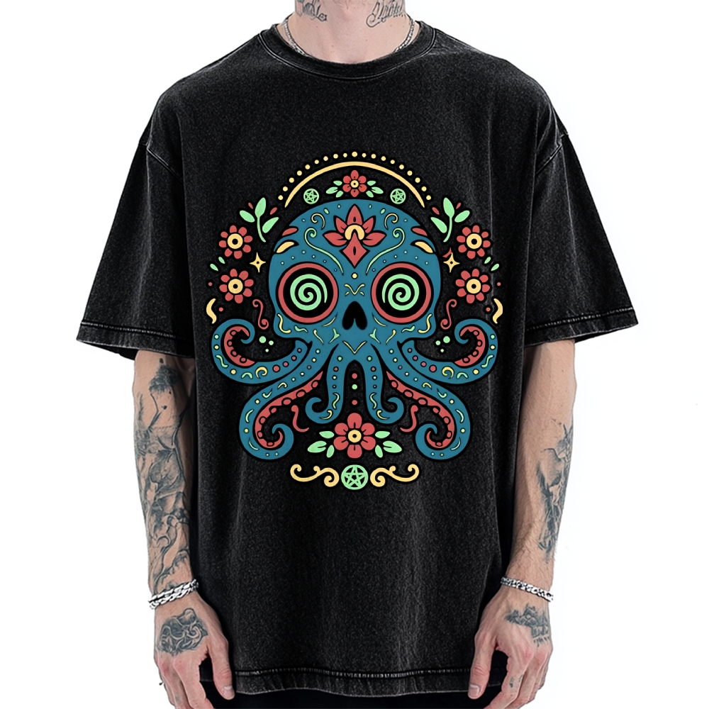 Sugar Cthulhu Vintage Washed T-shirt