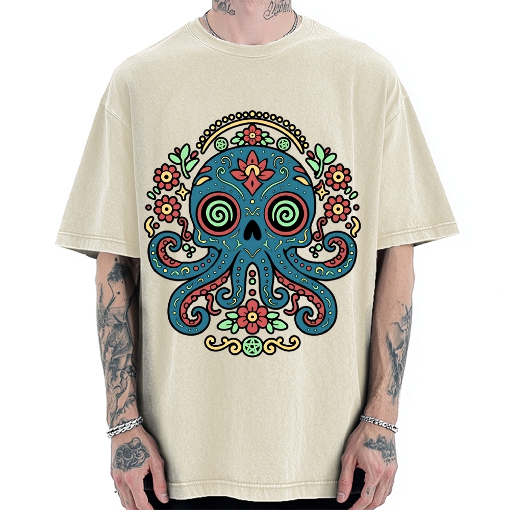 Sugar Cthulhu Vintage Washed T-shirt