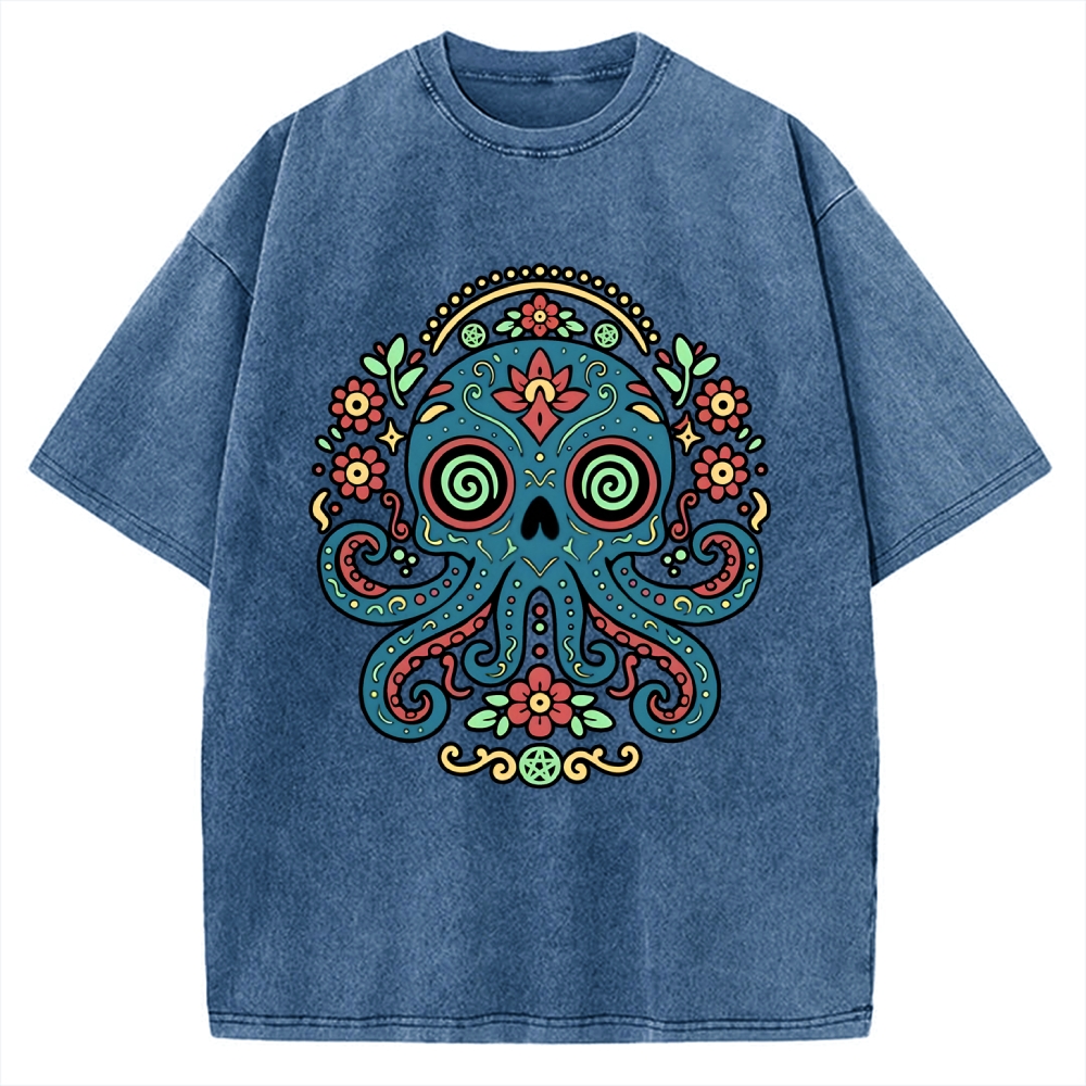Sugar Cthulhu Vintage Washed T-shirt
