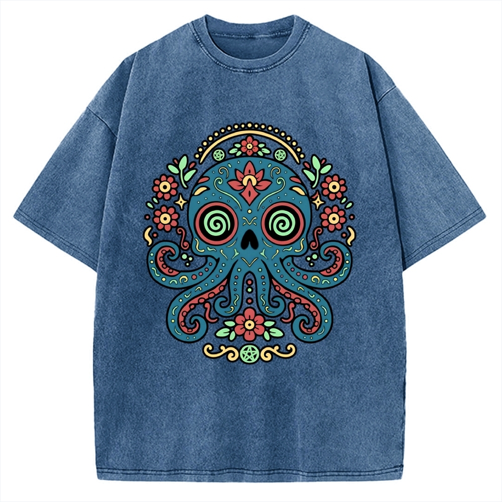 Sugar Cthulhu Vintage Washed T-shirt