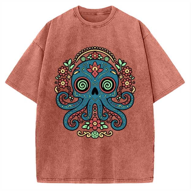 Sugar Cthulhu Vintage Washed T-shirt
