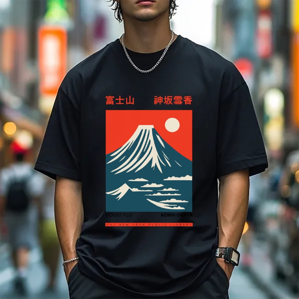 Mount Fuji Japanese Style Classic Tee