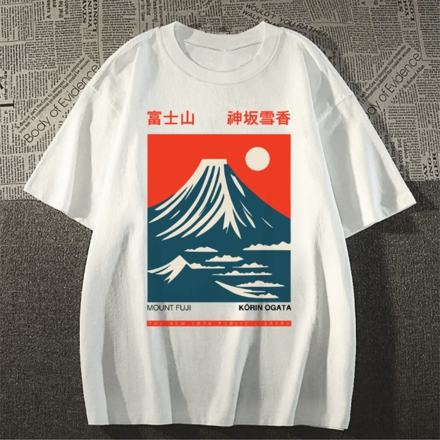 Mount Fuji Japanese Style Classic Tee