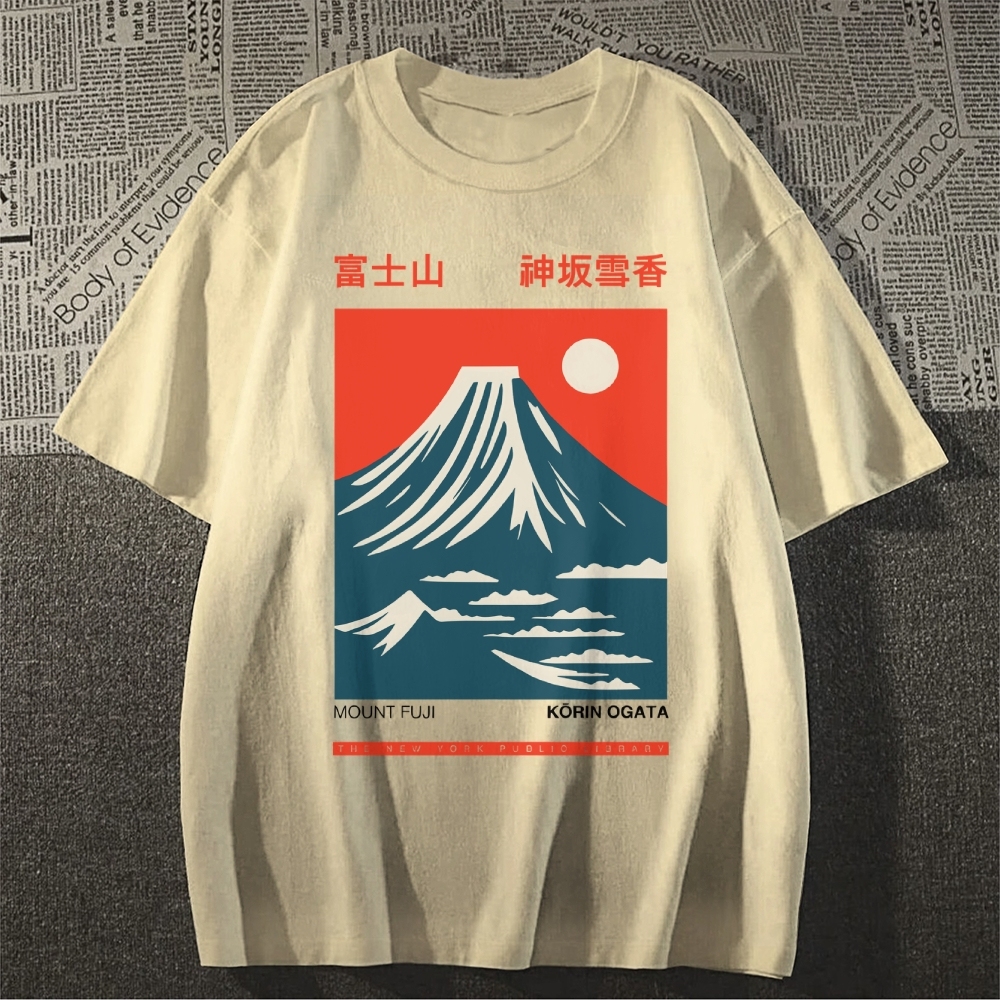 Mount Fuji Japanese Style Classic Tee
