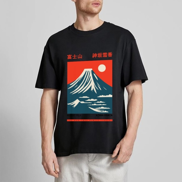 Mount Fuji Japanese Style Classic Tee