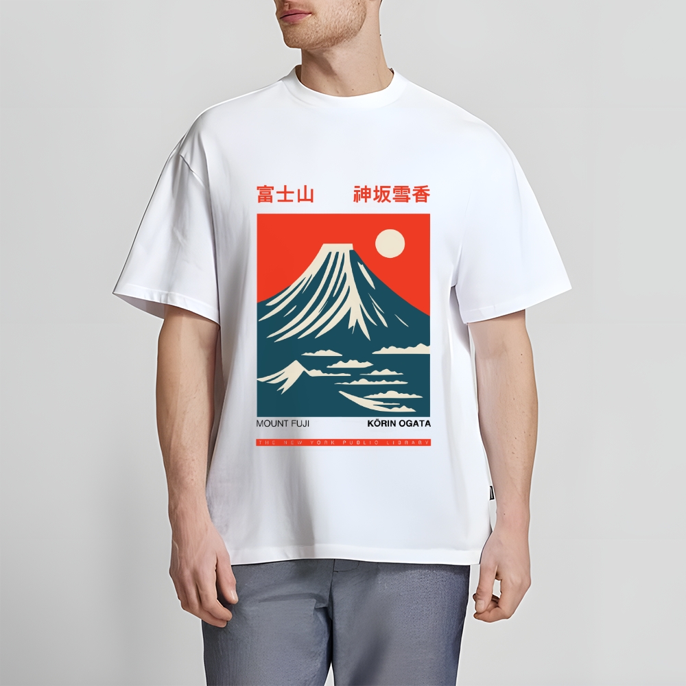 Mount Fuji Japanese Style Classic Tee