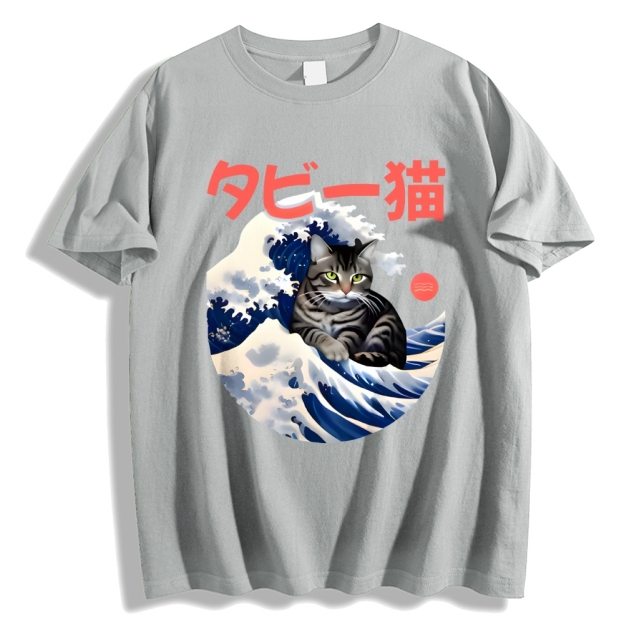 Cat Japanese Style Classic Tee