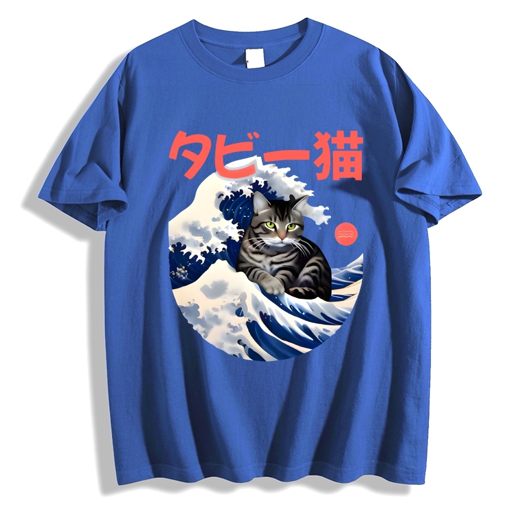 Cat Japanese Style Classic Tee