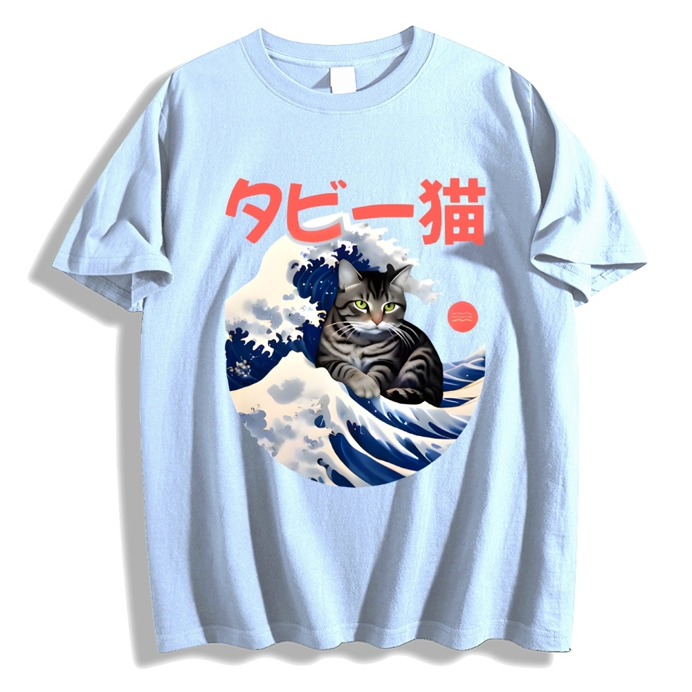 Cat Japanese Style Classic Tee