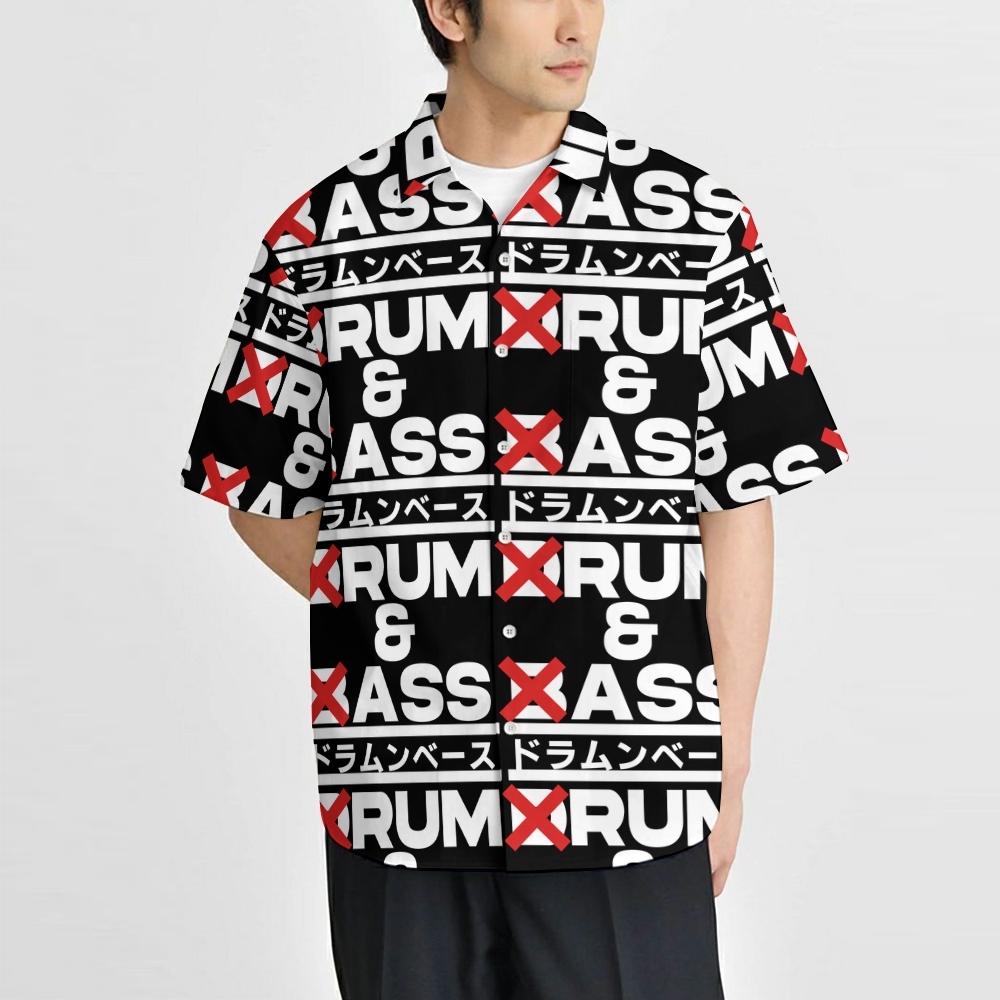 Drum And Bass Button-up Shirt