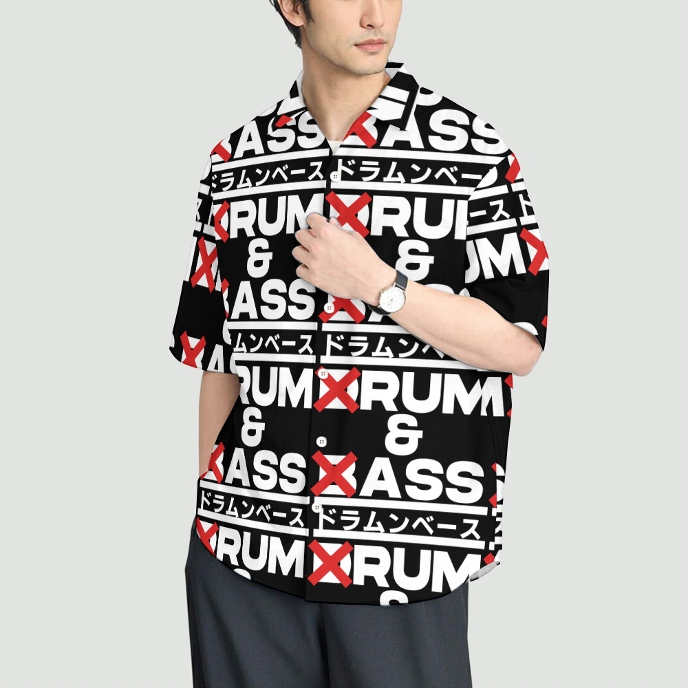 Drum And Bass Button-up Shirt