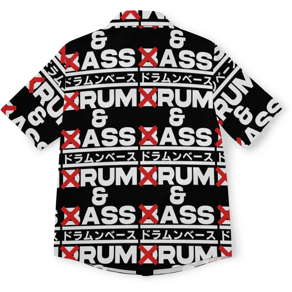 Drum And Bass Button-up Shirt