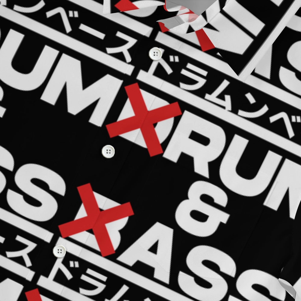 Drum And Bass Button-up Shirt