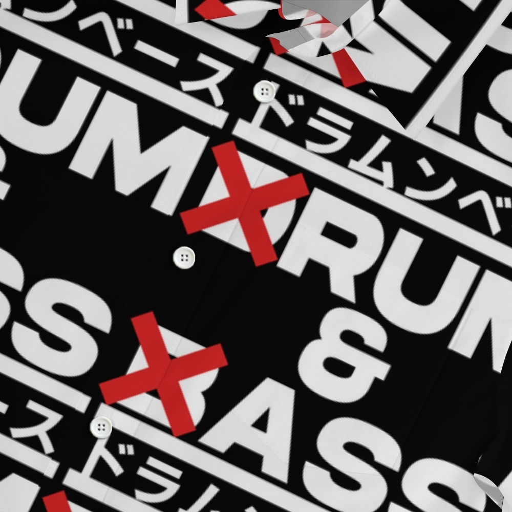 Drum And Bass Button-up Shirt
