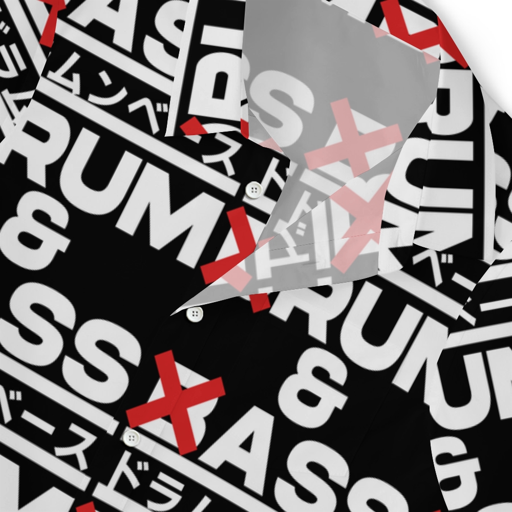 Drum And Bass Button-up Shirt