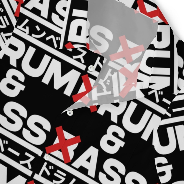 Drum And Bass Button-up Shirt