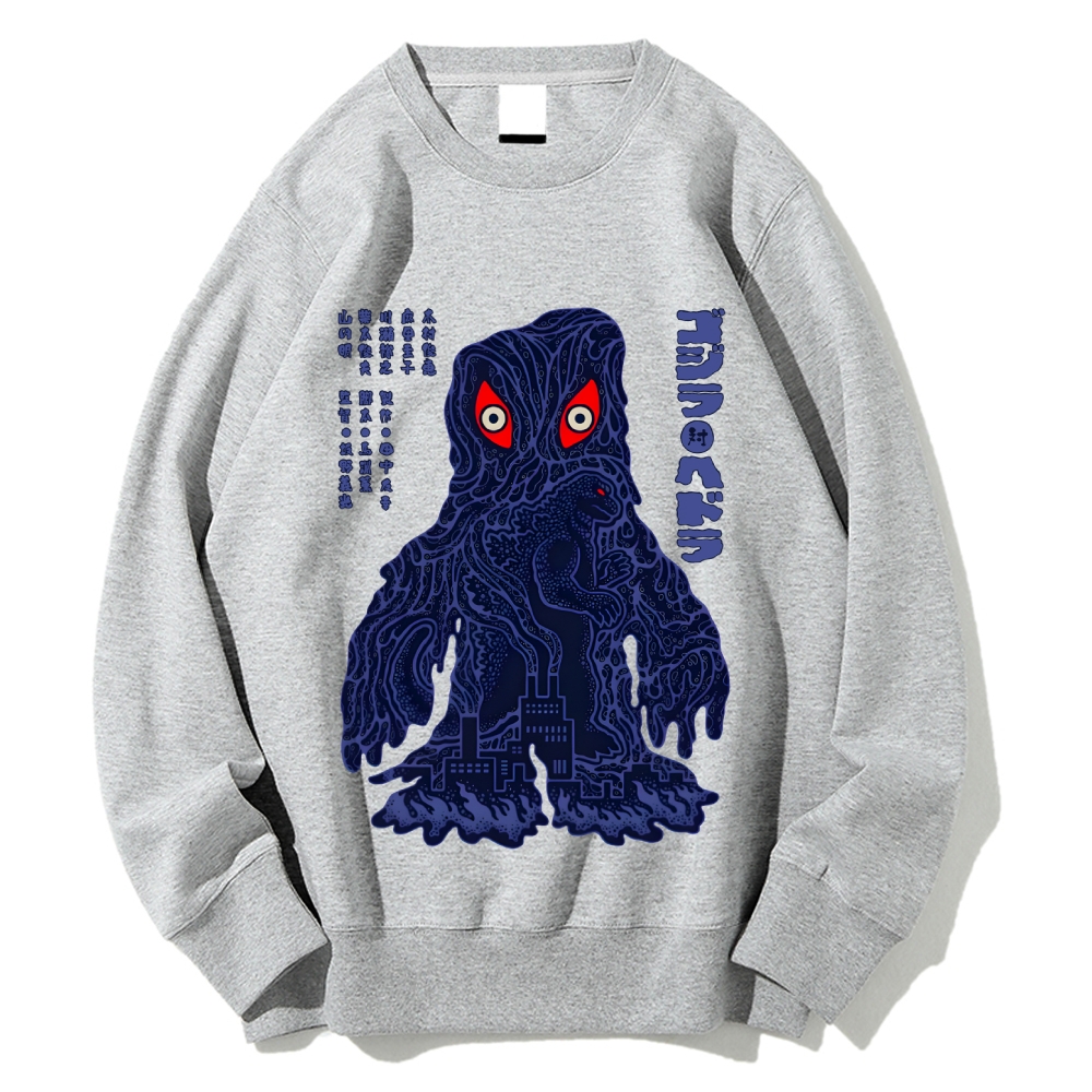 Japanese Monster Cotton Sweatshirt