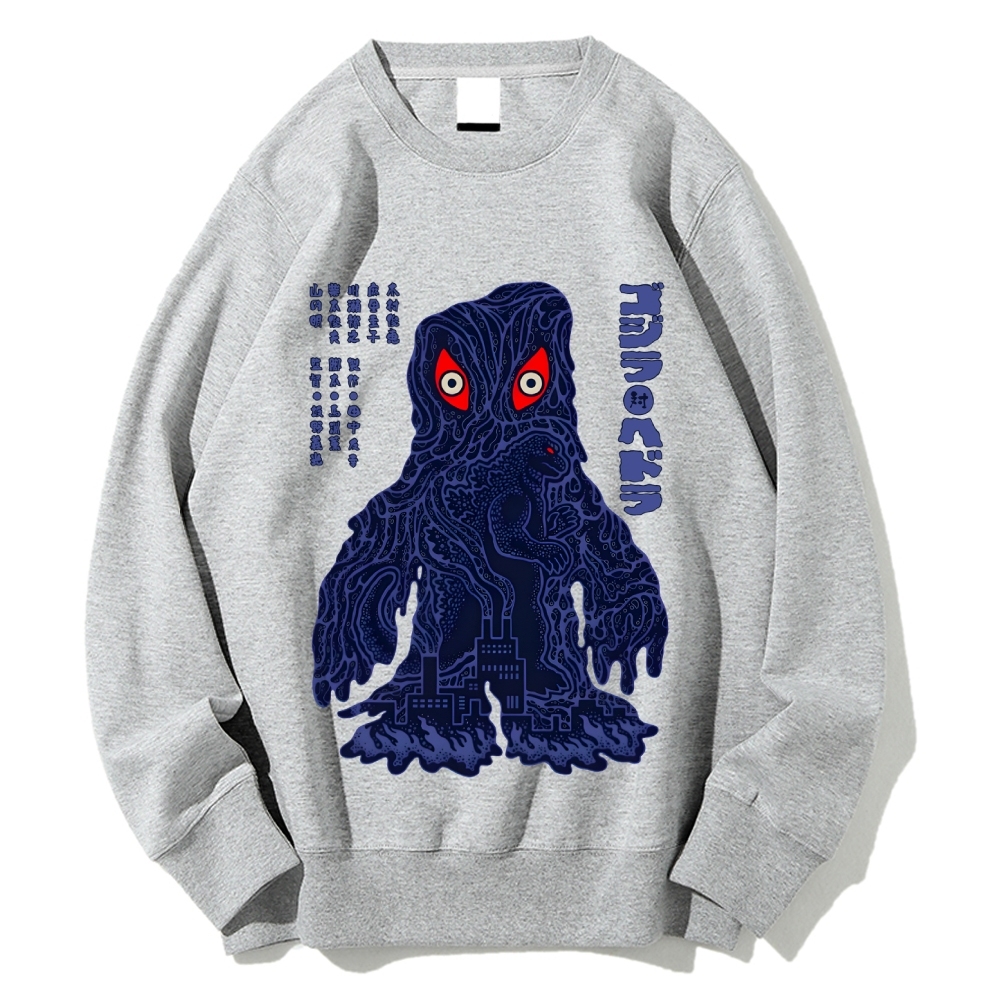 Japanese Monster Cotton Sweatshirt