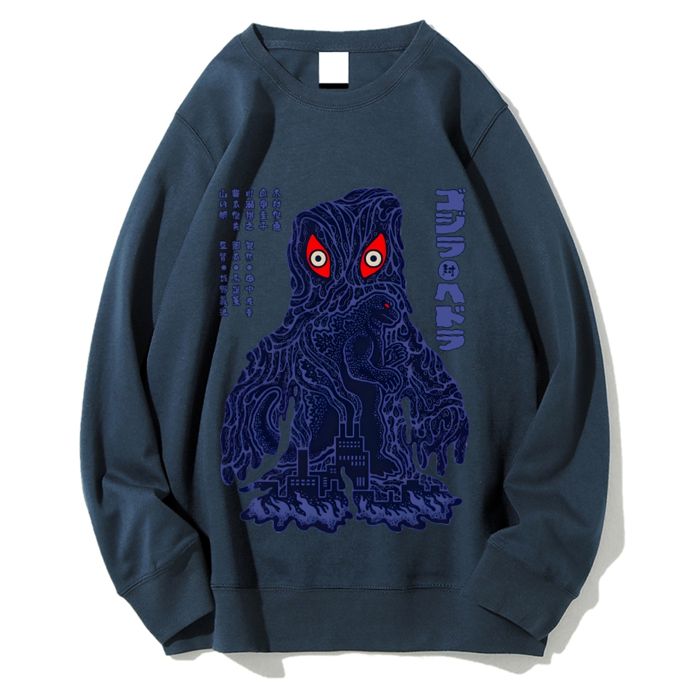 Japanese Monster Cotton Sweatshirt