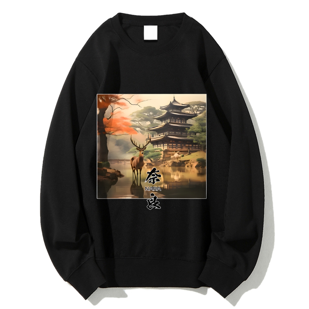 Nara Park Japan Cotton Sweatshirt