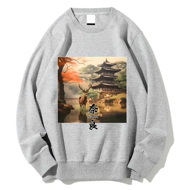 Nara Park Japan Cotton Sweatshirt