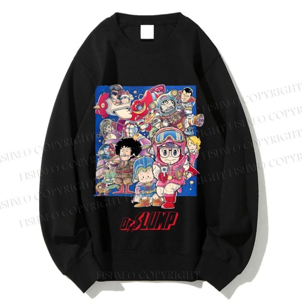 Unisex Japanese Arale Norimaki Anime Printed Sweatshirt