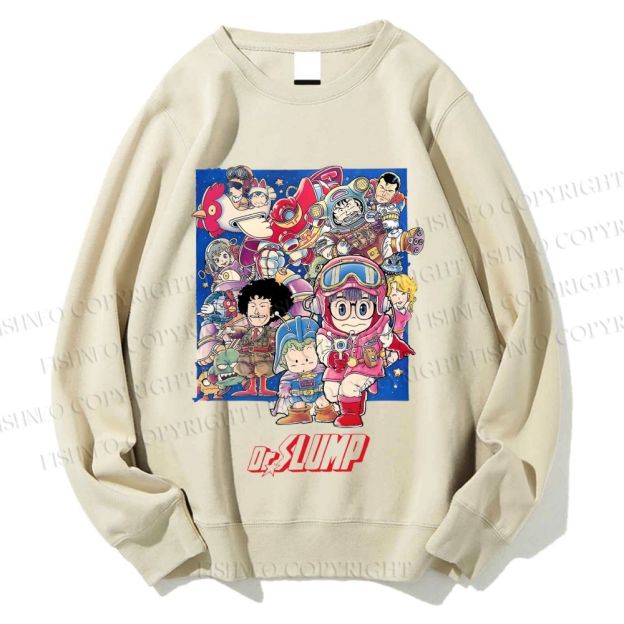 Unisex Japanese Arale Norimaki Anime Printed Sweatshirt