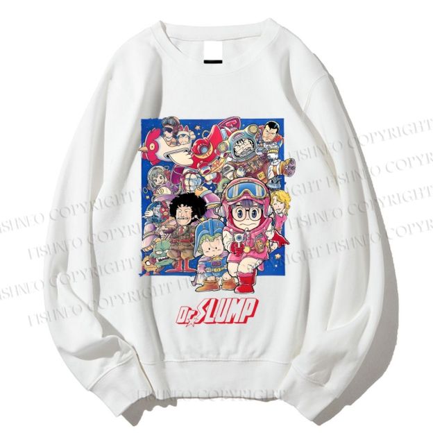 Unisex Japanese Arale Norimaki Anime Printed Sweatshirt