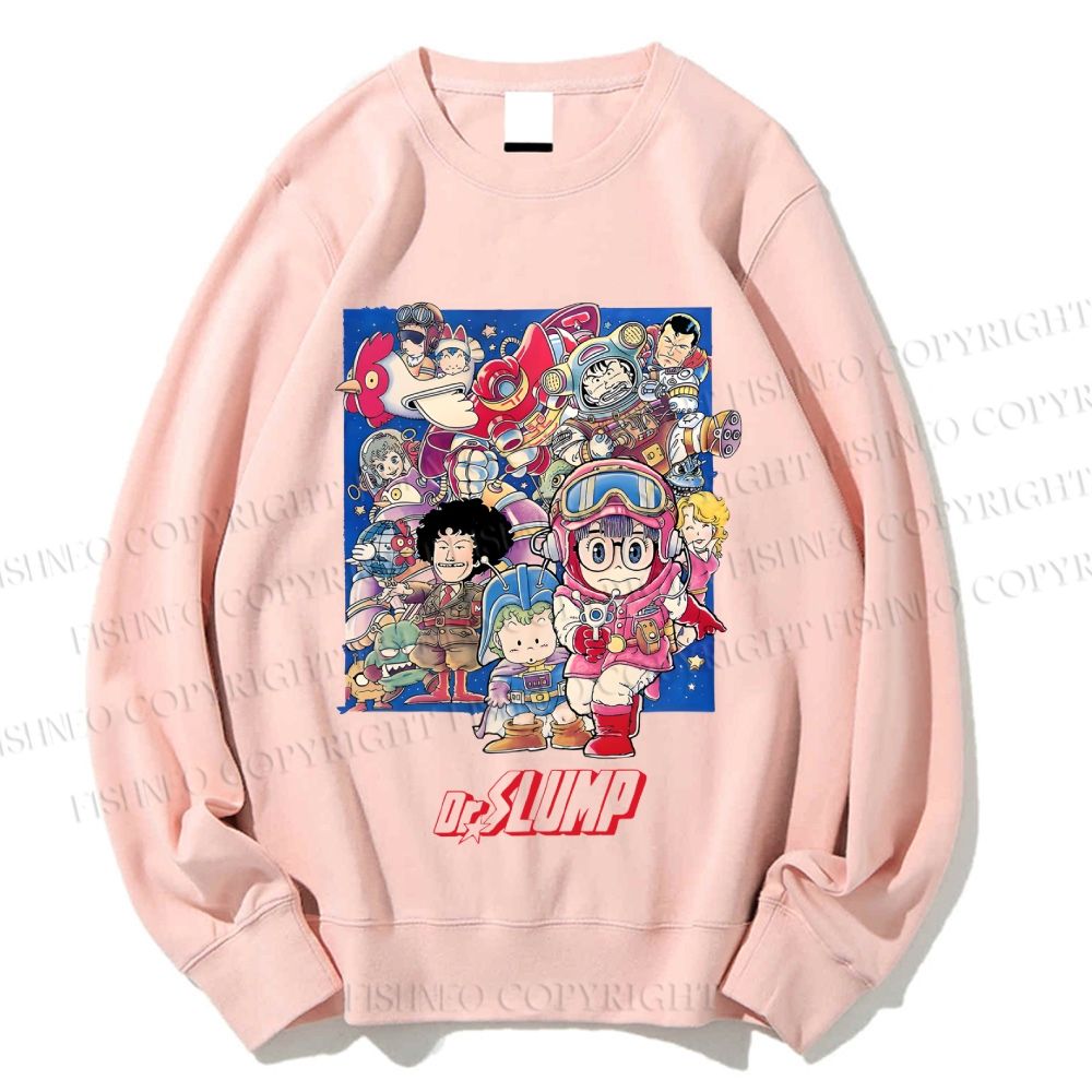 Unisex Japanese Arale Norimaki Anime Printed Sweatshirt