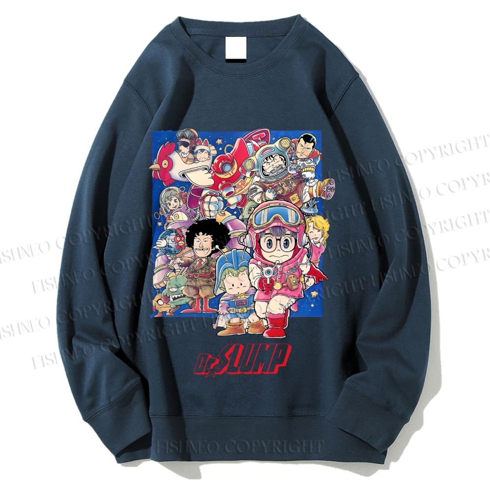 Unisex Japanese Arale Norimaki Anime Printed Sweatshirt
