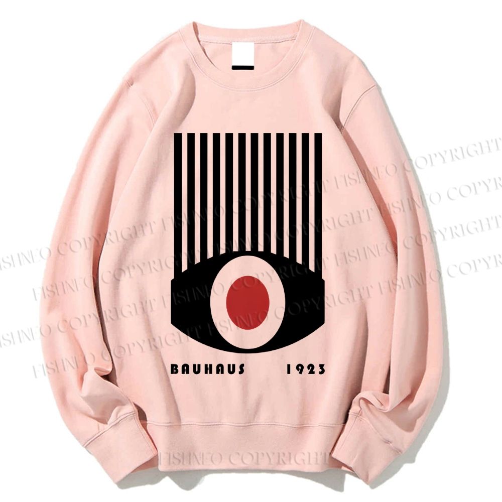 Unisex Artistic Geometric Eyes Printed Sweatshirt