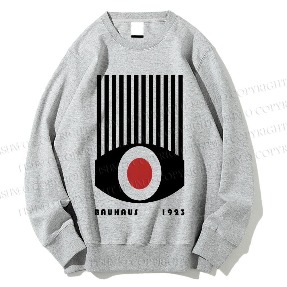 Unisex Artistic Geometric Eyes Printed Sweatshirt