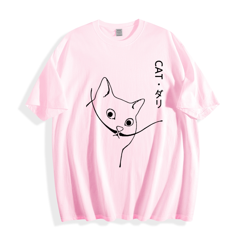 Cat Japanese Style Classic Tee