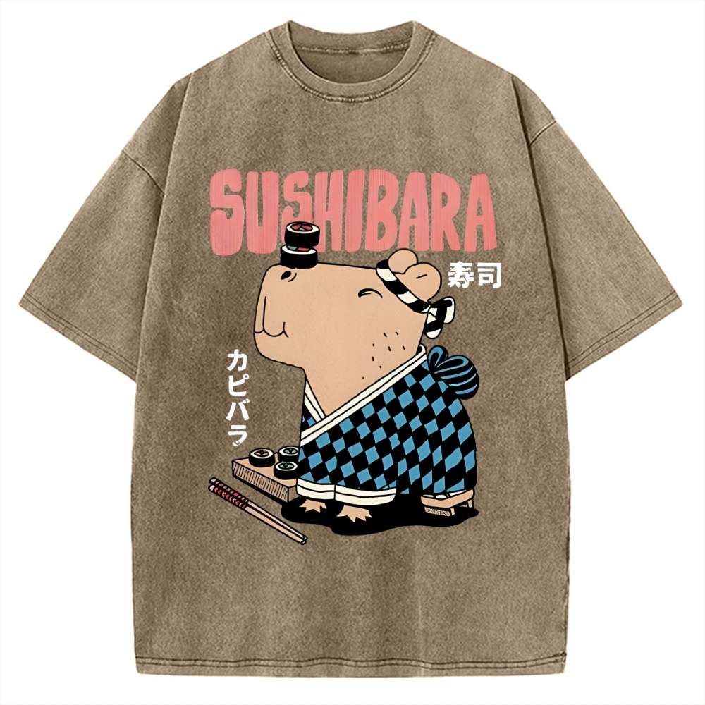 Sushibara Vintage Washed T-shirt