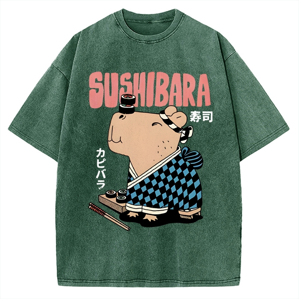 Sushibara Vintage Washed T-shirt