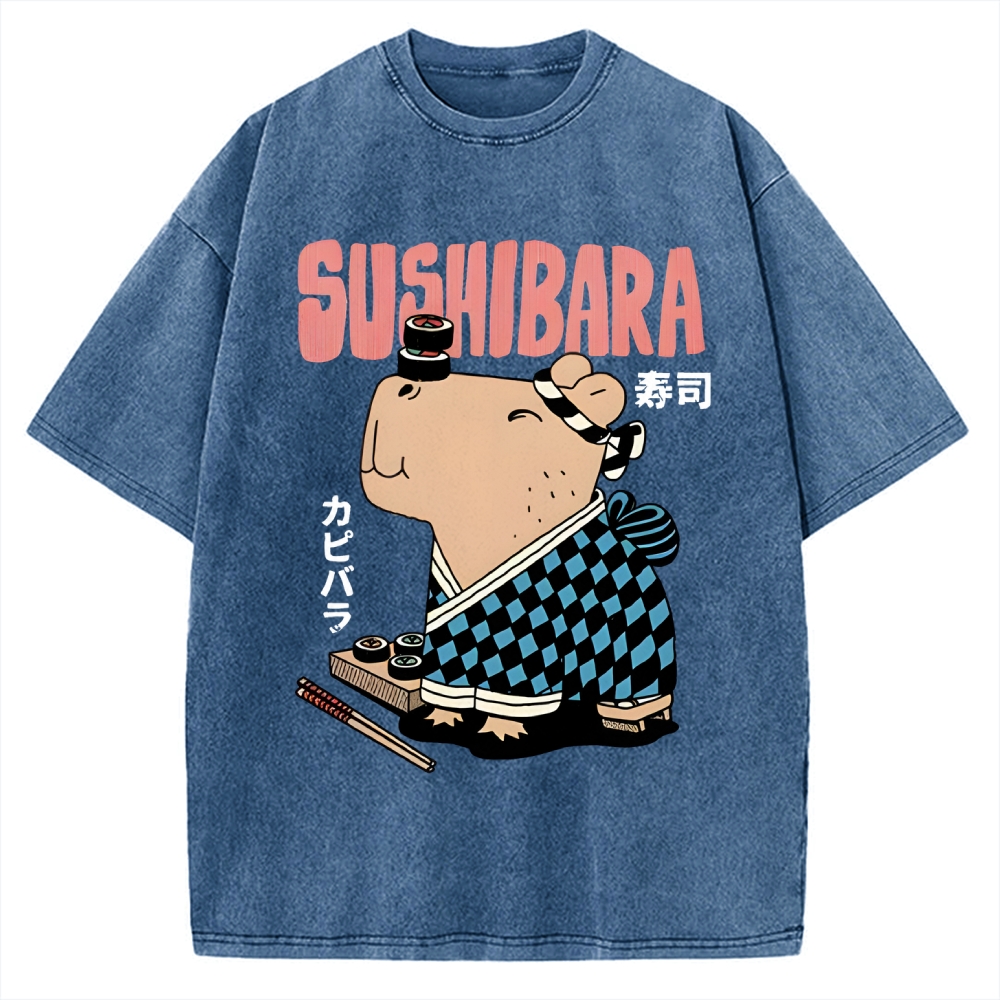 Sushibara Vintage Washed T-shirt