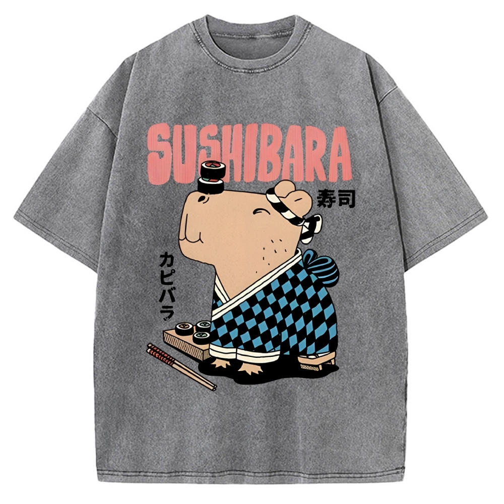 Sushibara Vintage Washed T-shirt