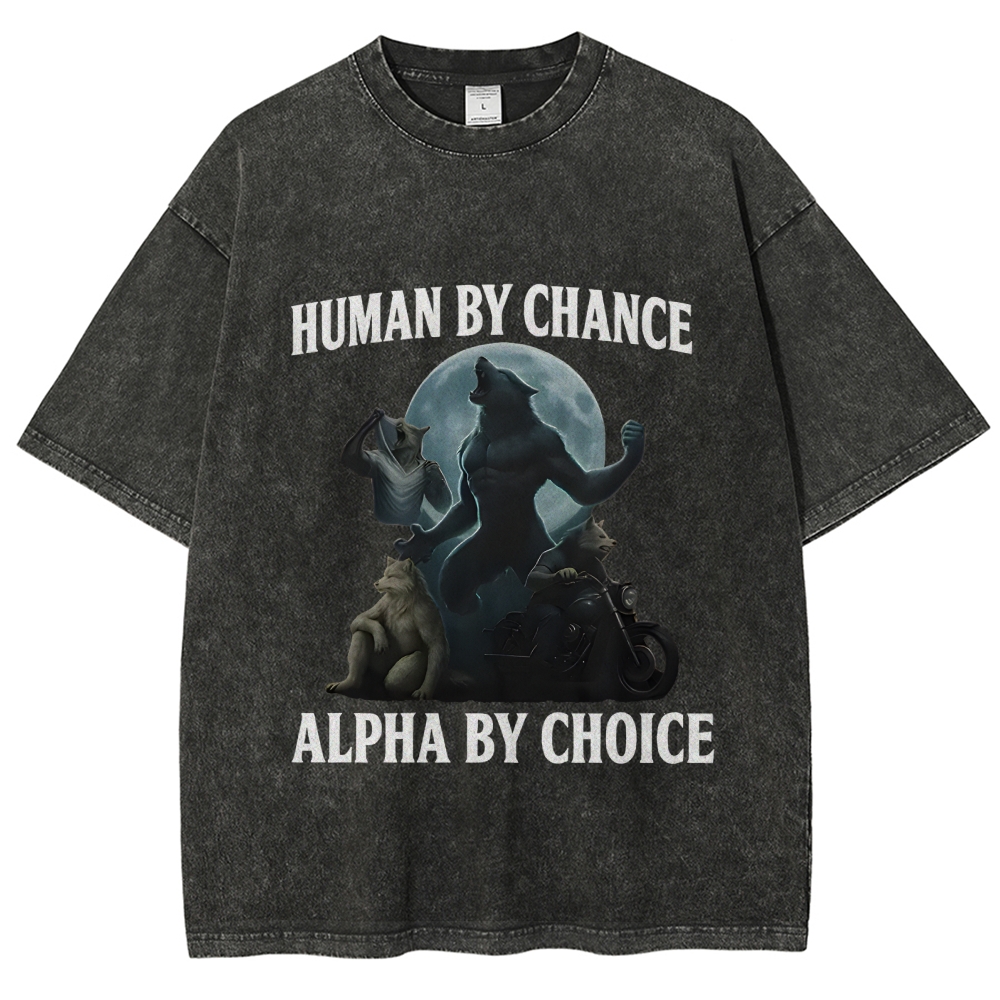 Human by Chance Washed T-Shirt