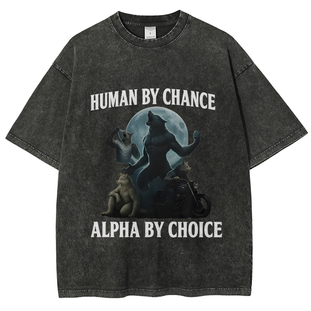 Human by Chance Washed T-Shirt
